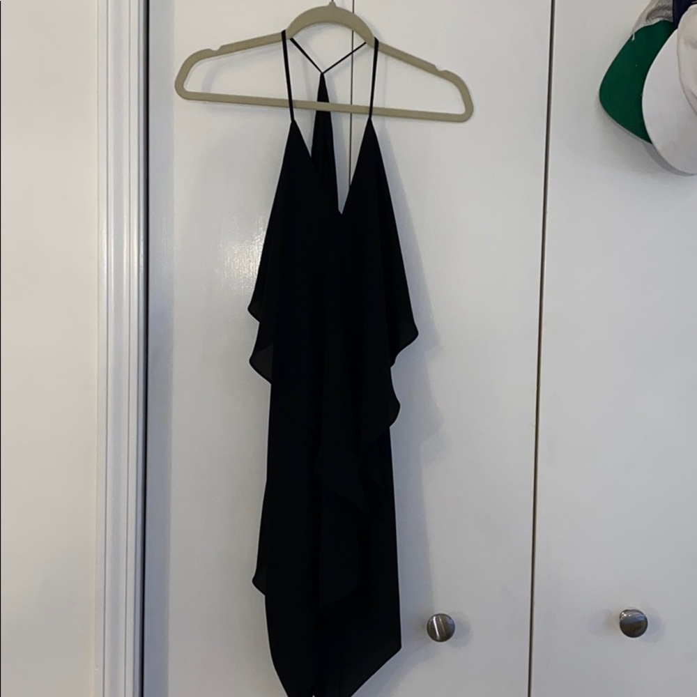 Olivaceous black dress xs